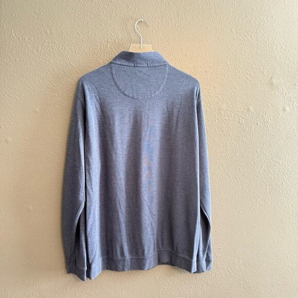 Peter Millar Quarter Zip Pullover Size XXL - Picture 2 of 6